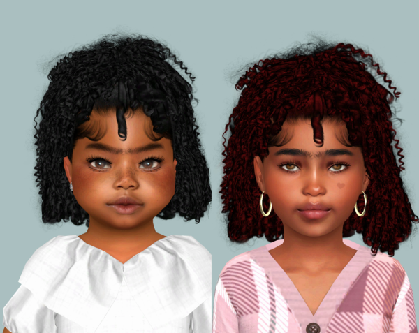 Alpha Flexi Style V1 Toddler and Child by simsfinds - The Sims 4 Custom Content