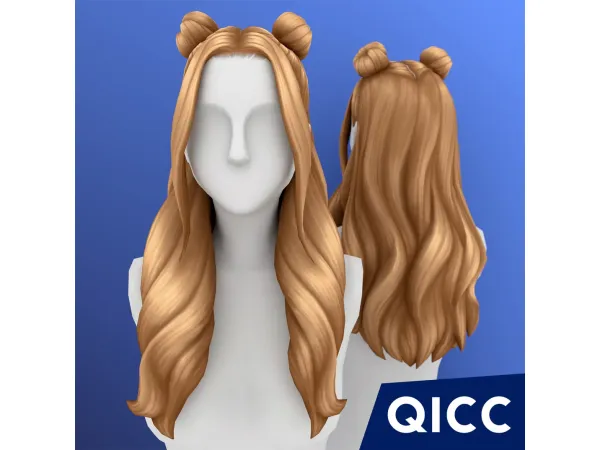 Maxis Match Elanor Hair introvert by quirky - The Sims 4 Custom Content