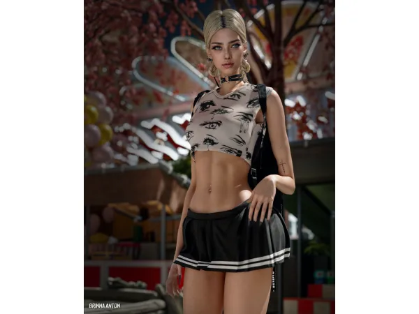 Alpha TO SCHOOL COLLECTION by BrinnaAnton - The Sims 4 Custom Content
