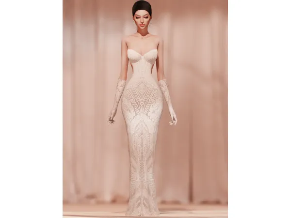 Alpha MablyStore Bridal Setembro 2024 - The Sims 4 Custom Content