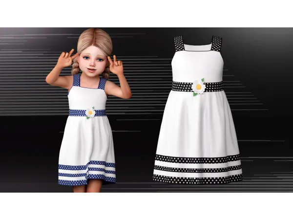 Alpha Isla Dress by Garfiel - The Sims 4 Custom Content
