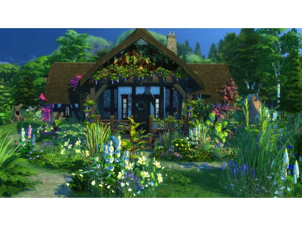 Mcmillan Woodland Cottage by SimsClutterChaos