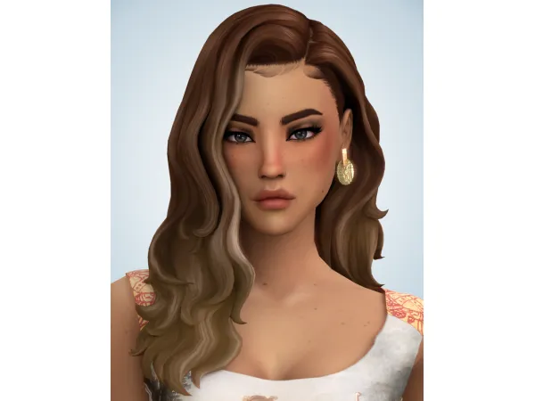 Maxis Match Melissa Hair The Simmer by Aladdin - The Sims 4 Custom Content