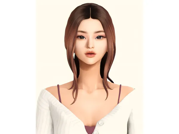 Maxis Match Cristal Caron by miwisimsie - The Sims 4 Custom Content