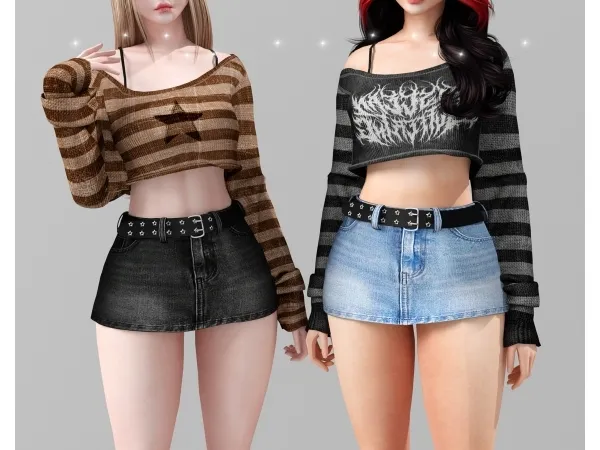 Alpha Like angel set - The Sims 4 Custom Content