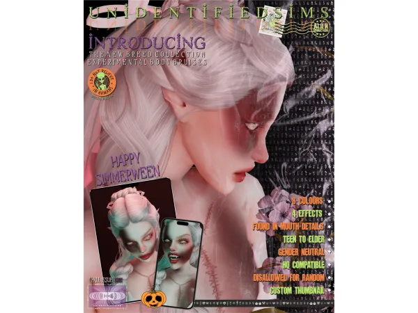 Mix Experimental Body Brusies by unidentifiedsims - The Sims 4 Custom Content