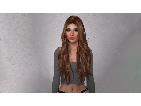 Alpha Nala Hairstyle by Doux - The Sims 4 Custom Content