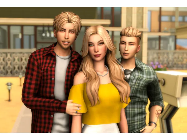 Maxis Match Geoffrey Nancy And Malcolm 'My version' ( Tray) by Dark Hope - The Sims 4 Custom Content