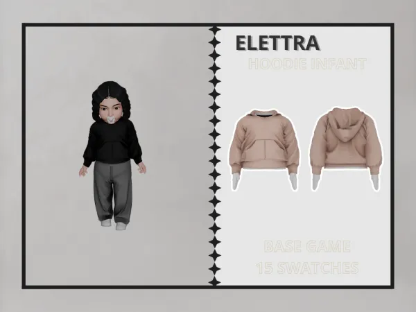 Elettra - Hoodie Infant