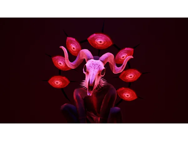 Alpha Spooky Treat 23 Ommeta Halo plumbob by pastel - The Sims 4 Custom Content