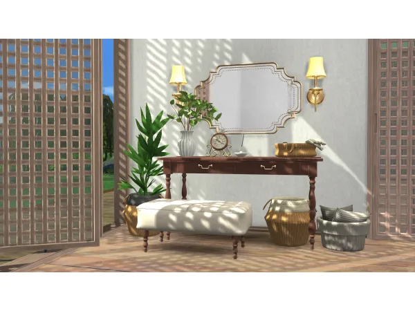 Alpha Lassa Hallway by Mincsims - The Sims 4 Custom Content