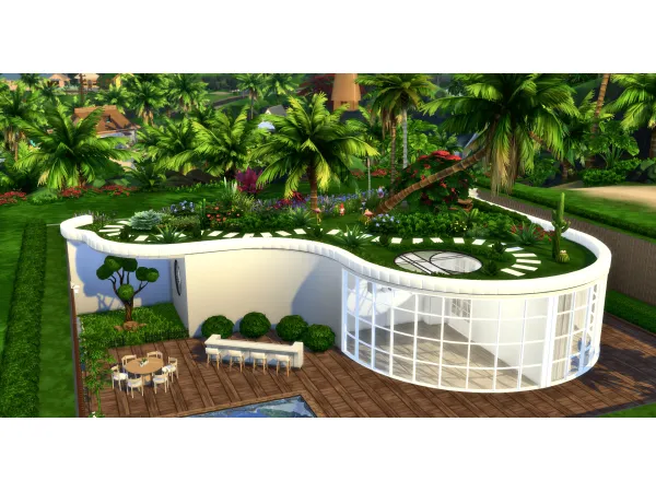 Alpha Secret Home - The Sims 4 Custom Content