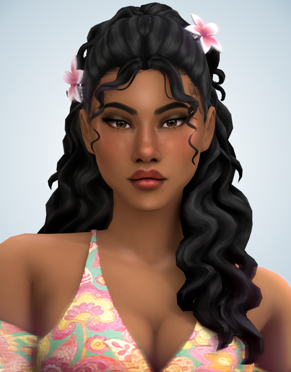 Maxis Match Angel Hair The Simmer by simsfinds - The Sims 4 Custom Content