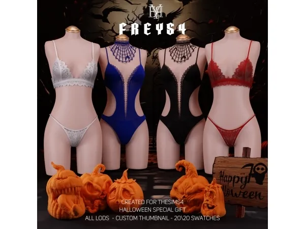 Alpha Halloween Special Gift - The Sims 4 Custom Content
