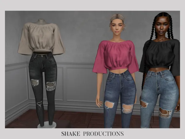 Alpha Nina Set - The Sims 4 Custom Content