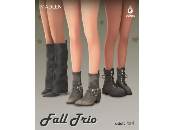 Maxis Match Fall Trio (Set) - The Sims 4 Custom Content