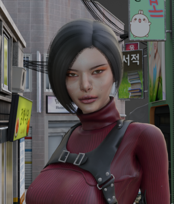 Alpha ADA WONG SIM DOWNLOAD by fenixfox - The Sims 4 Custom Content