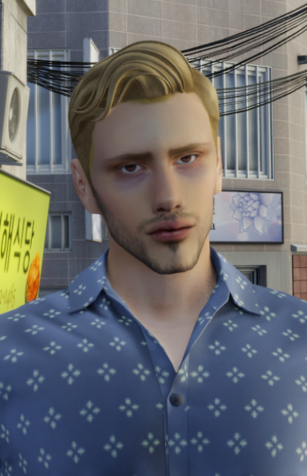Maxis Match Francisco Garcia Remaster by fenixfox - The Sims 4 Custom Content