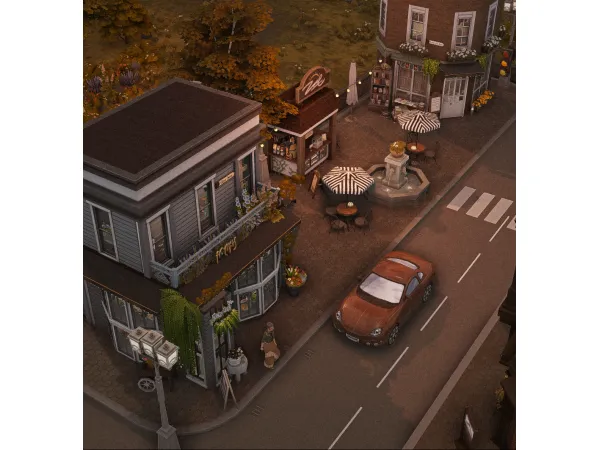 Maxis Match Shops book club room cinema NOCC by LiMaSims - The Sims 4 Custom Content