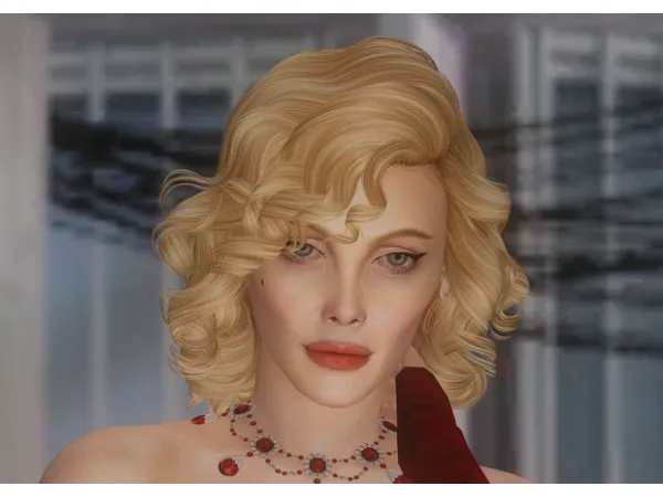 Alpha MY TOWNIES JUDITH WARD (SIMS MAKEOVER) by Fenixfoxsims - The Sims 4 Custom Content