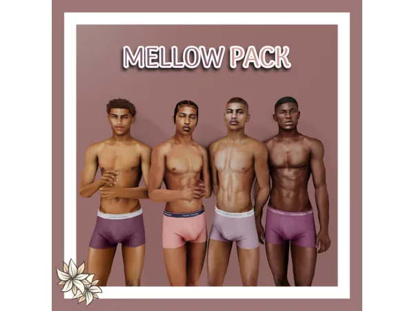 Alpha MELLOW PACK by Khadijah551 - The Sims 4 Custom Content