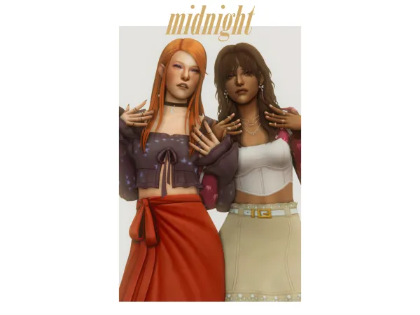 Maxis Match midnight pack by clumsyalien - The Sims 4 Custom Content