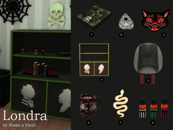 Mix Halloween Nights 2 by simssiomisvault - The Sims 4 Custom Content