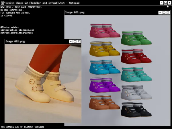 Alpha Evelyn Shoes V2 - The Sims 4 Custom Content