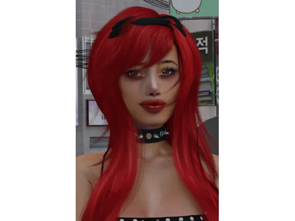 Alpha Amber Kim by FenixFox - The Sims 4 Custom Content