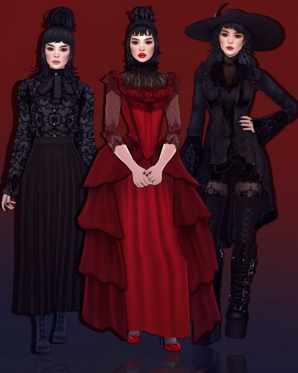 Mix Lydia sim download by ladybugtrait - The Sims 4 Custom Content