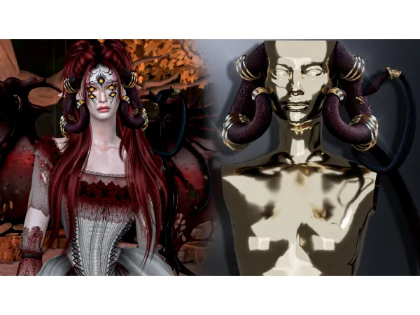 supernatural demon horns Adult by Mydarling20