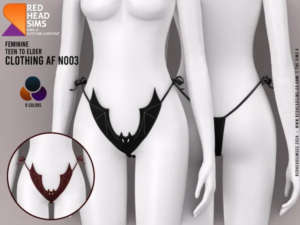 Alpha AF CLOTHING N003 - The Sims 4 Custom Content