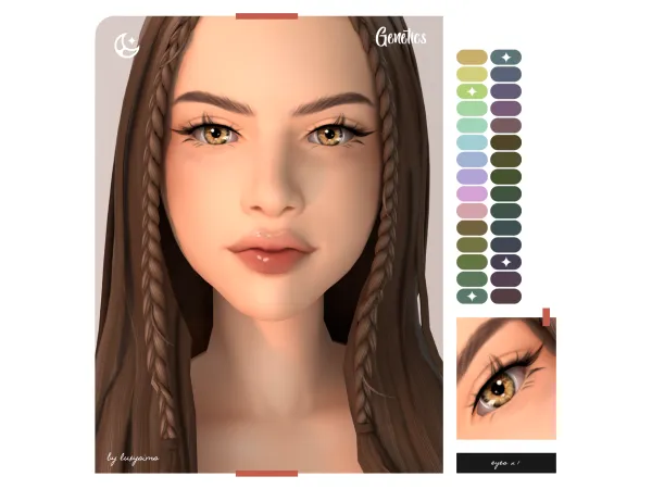 Alpha EYES N1 Infant Elder - The Sims 4 Custom Content