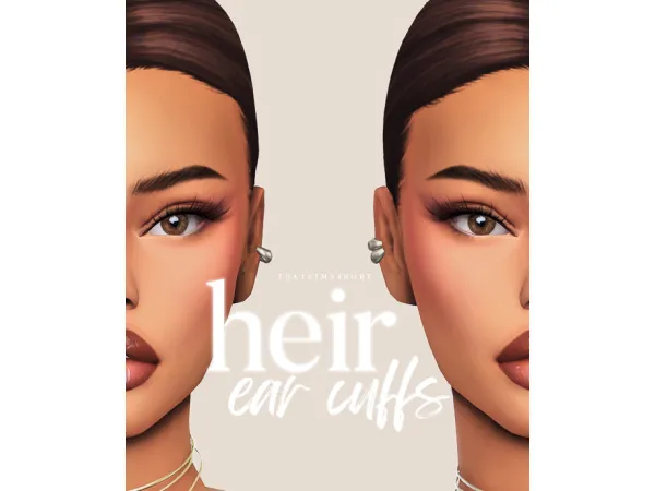 Mix heir ear cuffs by thatsims4hore - The Sims 4 Custom Content