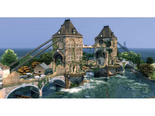 Maxis Match Emily's Apocalypse Bridge No - The Sims 4 Custom Content