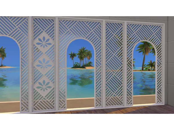 Mix YeonHwa Doors by Mincsims - The Sims 4 Custom Content