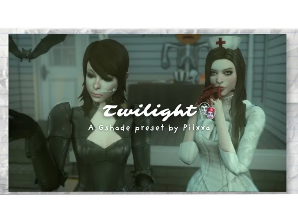 Mix Twillight gshade preset by piixxa - The Sims 4 Custom Content