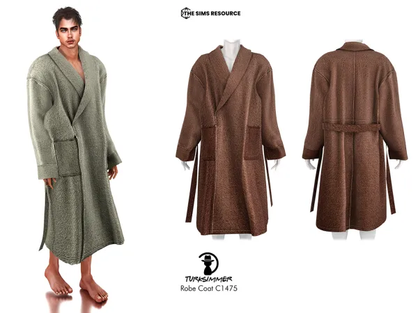 Robe Coat C1475 by turksimmer