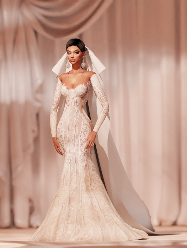 Alpha MablyStore Bridal Setembro 2024 02 by simsfinds - The Sims 4 Custom Content