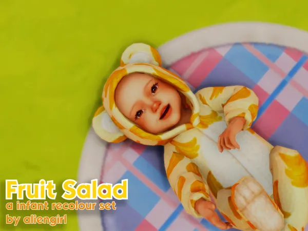 Maxis Match Fruit Salad by aliengirl - The Sims 4 Custom Content