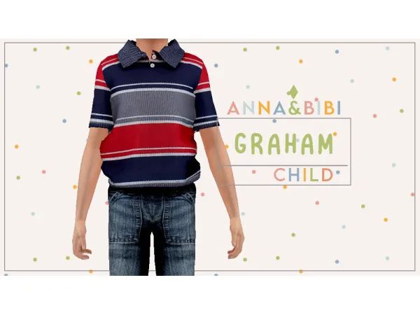 Mix Graham_CHILD AnnaBibi - The Sims 4 Custom Content