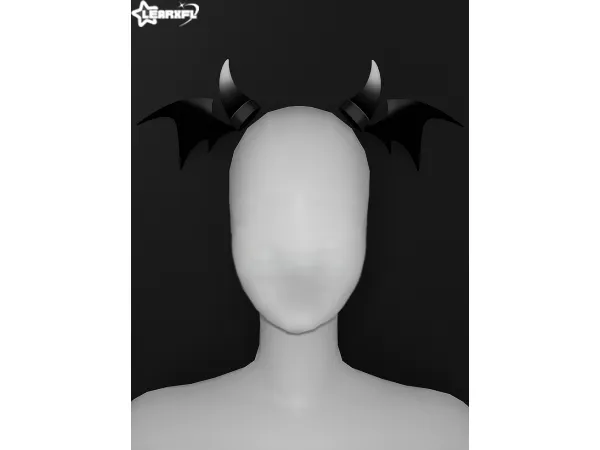 Mix Halloween 2024 Devil Horns by Learxfl - The Sims 4 Custom Content