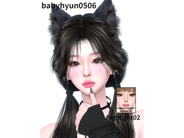 Mix babyhyun0506 highlight 02 - The Sims 4 Custom Content