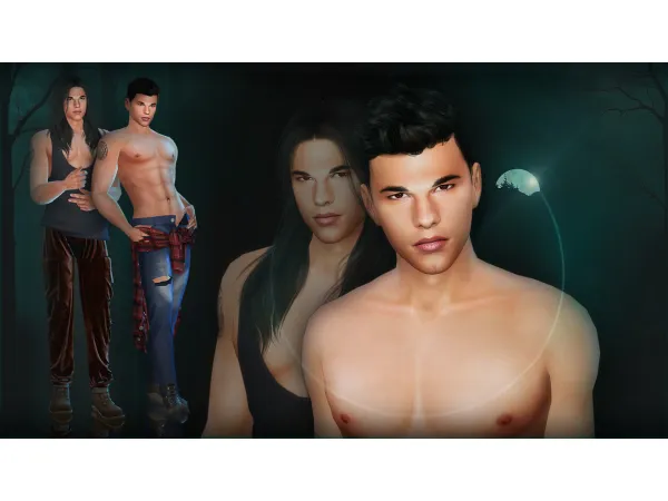 Alpha SIM Jacob Black (Twilightinspiration) Paranormal by BAkalia - The Sims 4 Custom Content