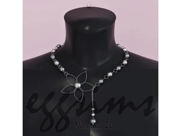 Alpha [EGGSIMS] necklace 20 - The Sims 4 Custom Content