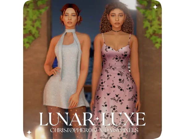 Maxis Match Lunar Luxe Collection by Daisy Pixels - The Sims 4 Custom Content