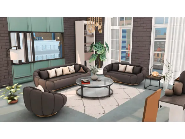 Maxis Match Fresha Living Room by miwisimsie - The Sims 4 Custom Content