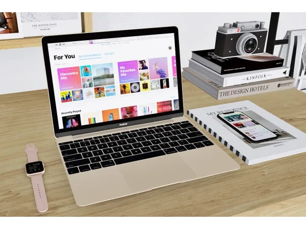 Alpha MXIMS Apple MacBook 2015 - The Sims 4 Custom Content