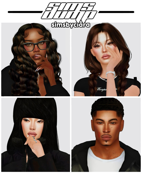 Alpha SIMS DUMP by simsfinds - The Sims 4 Custom Content