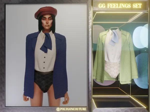 Alpha GG Feelings Set - The Sims 4 Custom Content